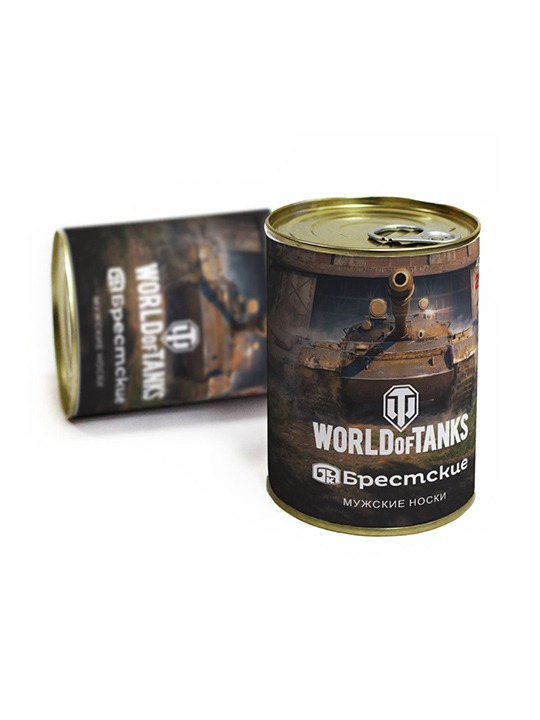 Носки мужские 18С2131 148 Брестские World of Tanks Conte [6шт]  средние