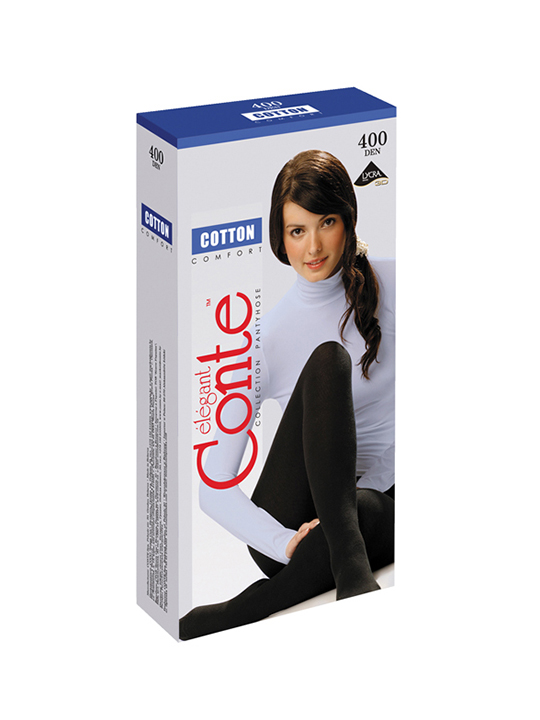 Колготки женские Cotton  2-4 Conte