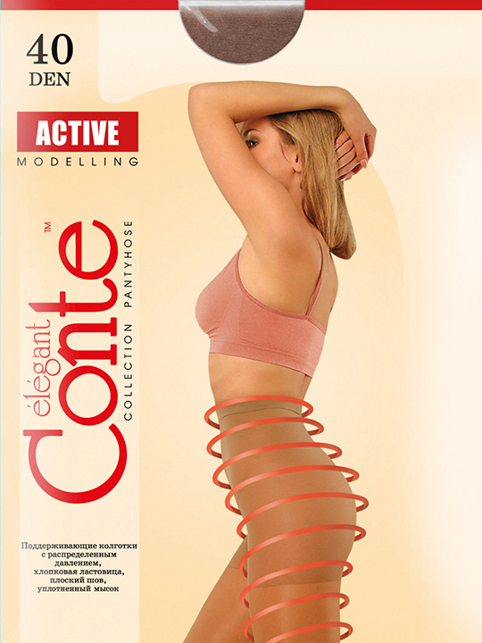 Колготки женские Active 40 6 Conte