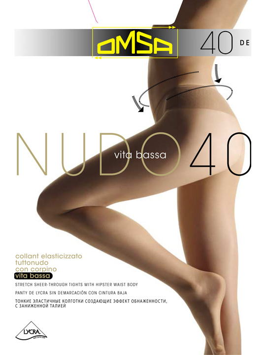 Колготки женские Nudo  Vita Bassa