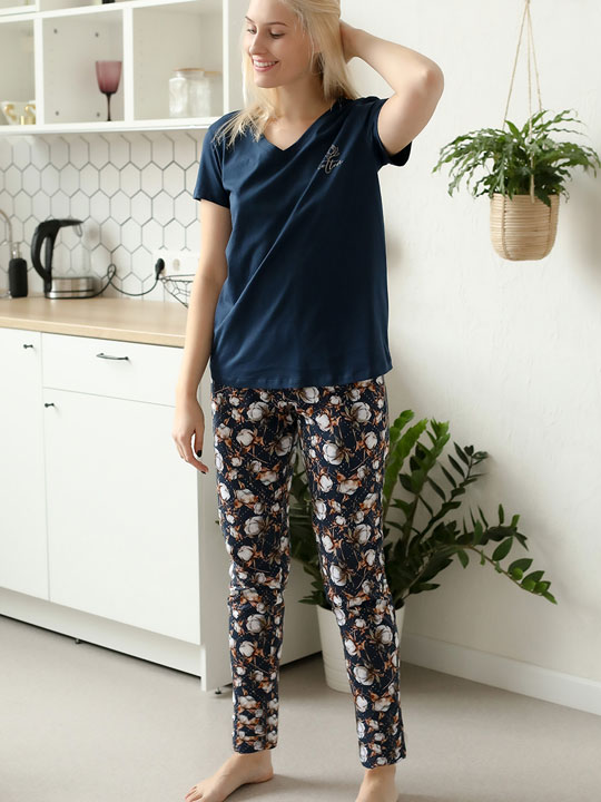 Комплект №2504W-20199+2504W-50018 Cotton с брюками