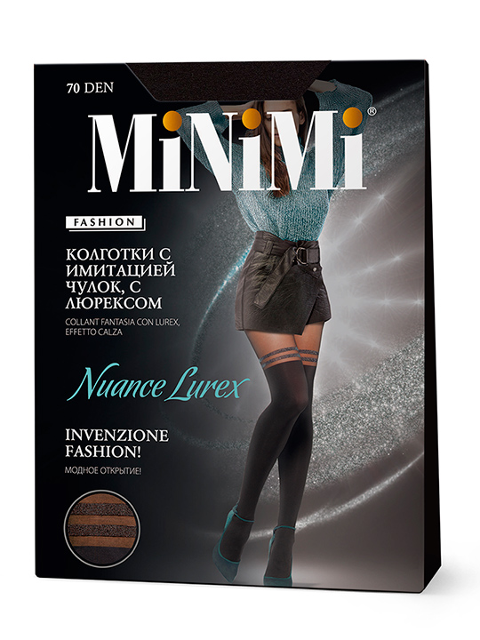 Колготки женские Nuance Lurex  MiNiMi