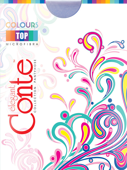 Колготки женские Colours top Conte
