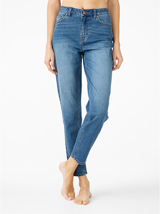 Брюки джинсовые женские Con- Mom Fit Conte