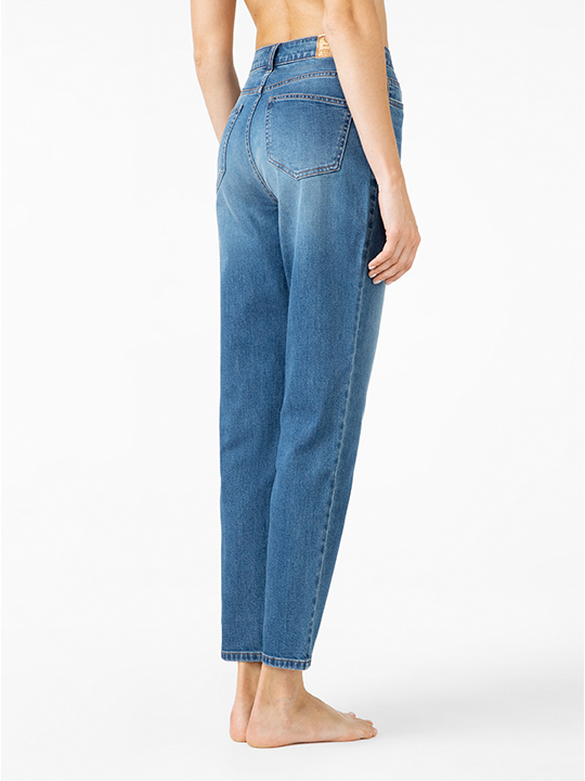 Брюки джинсовые женские Con- Mom Fit Conte