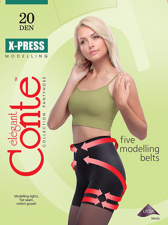 Колготки женские X-press  2-4 Conte