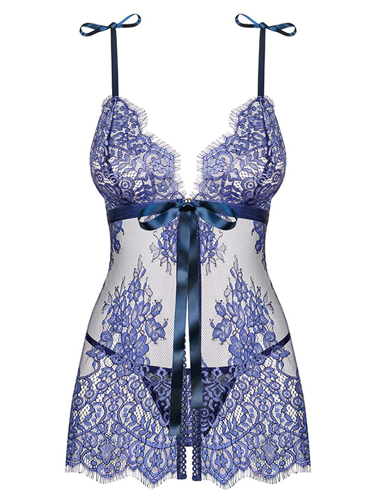 Комплект Flowlace babydoll+стринги
