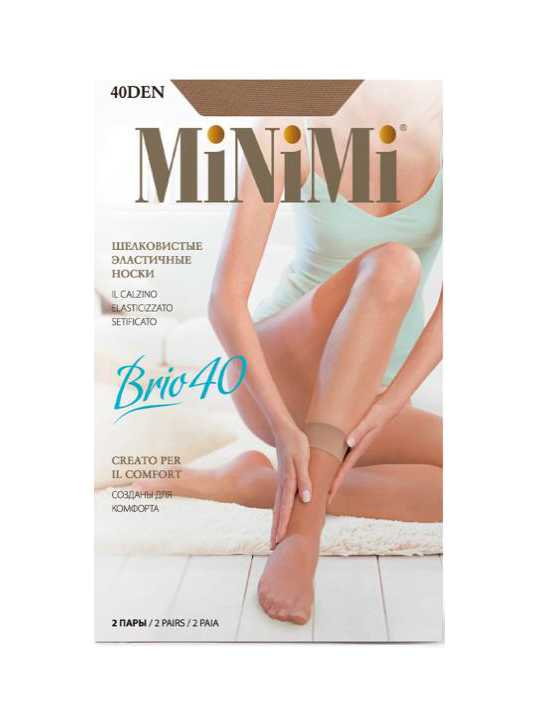 Носки женские Brio  MiNiMi [2 пары]