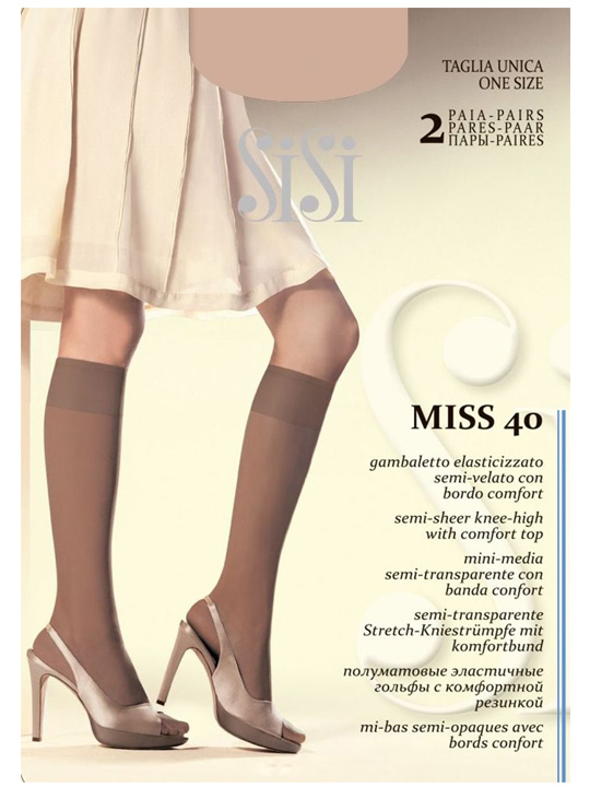 Гольфы женские Miss  New Sisi [2 пары]
