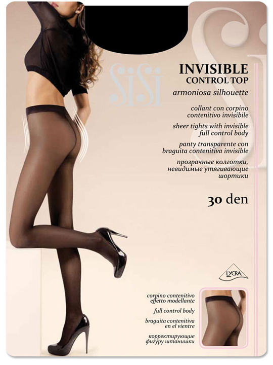 Колготки женские Invisible Control Top  Sisi