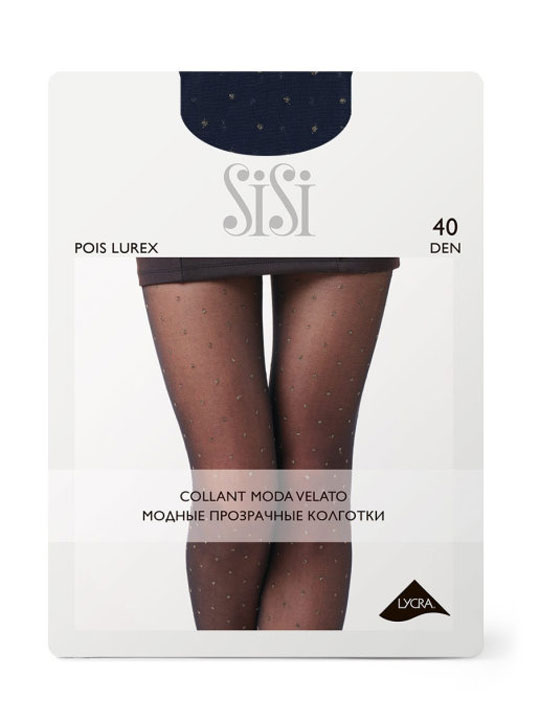 Колготки женские Pois Lurex Sisi