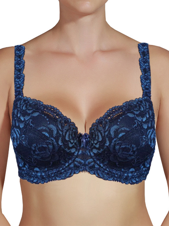 Бюстгальтер  Royal_blue Albina_L сшивная