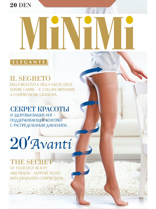 Колготки женские Avanti  XXL/XXXL MiNiMi