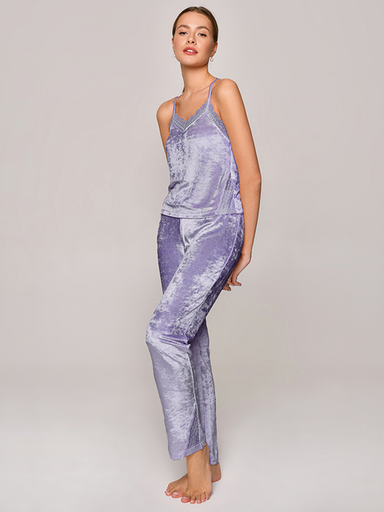 Брюки LHW Velvet Loungewear Conte Elegant