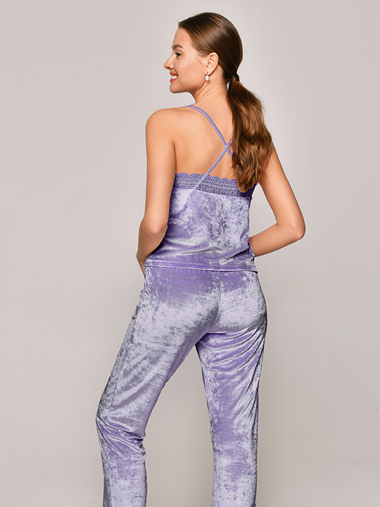 Брюки LHW Velvet Loungewear Conte Elegant