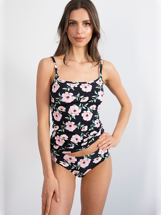 Трусы Tanga Hibiscus бразильяна